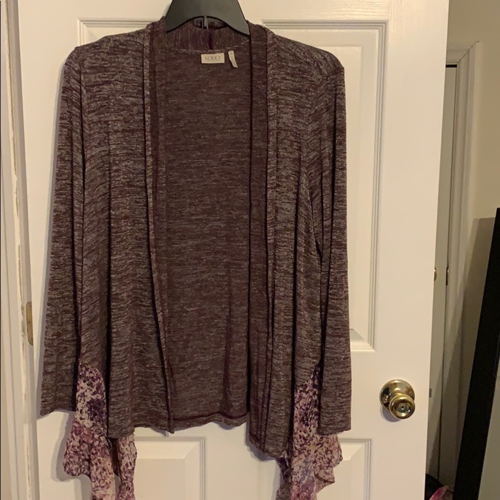 Logo cardigan